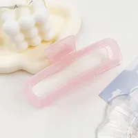 Women's Classic Style Solid Color Plastic Hair Claws sku image 14