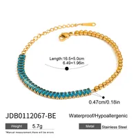 Basic Modern Style Geometric 316 Stainless Steel  Women's Bracelets Necklace sku image 8