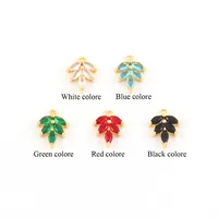 Elegant Simple Style Classic Style Leaf 201 Stainless Steel Artificial Crystal Artificial Crystal Women's Pendant Necklace main image 4