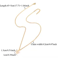 Elegant Simple Style Classic Style Leaf 201 Stainless Steel Artificial Crystal Artificial Crystal Women's Pendant Necklace main image 2