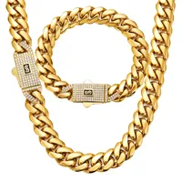 Retro Classic Style Geometric 304 Stainless Steel Men's Necklace main image 4