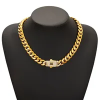Retro Classic Style Geometric 304 Stainless Steel Men's Necklace main image 3