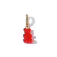 Cute Little Bear Arylic Plating Unisex main image 2