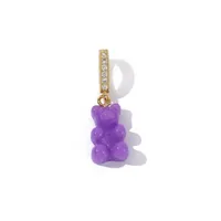 Cute Little Bear Arylic Plating Unisex sku image 3