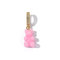 Cute Little Bear Arylic Plating Unisex sku image 9
