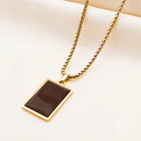 Retro Classic Style Geometric Cat Titanium Steel Plating Unisex Pendant Necklace sku image 18