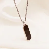 Retro Classic Style Geometric Cat Titanium Steel Plating Unisex Pendant Necklace sku image 8