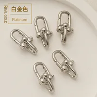 Classic Style Geometric Copper Plating Metal Button sku image 7