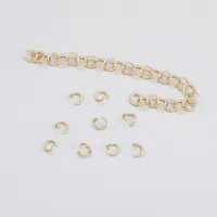 Simple Style Solid Color 304 Stainless Steel 18K Gold Plated Open Ring main image 1