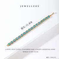 Retro Classic Style Geometric Copper Plating Zircon Women's Bracelets sku image 2