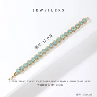 Retro Classic Style Geometric Copper Plating Zircon Women's Bracelets sku image 29