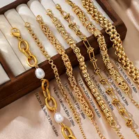 Retro Classic Style Geometric Solid Color 304 Stainless Steel Plating Women's Bracelets main image 2