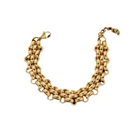 Retro Classic Style Geometric Solid Color 304 Stainless Steel Plating Women's Bracelets main image 5