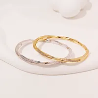 Elegant Vintage Style Geometric Copper Women's Bangle main image 3