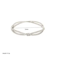 Elegant Vintage Style Circle Copper Women's Bangle sku image 2