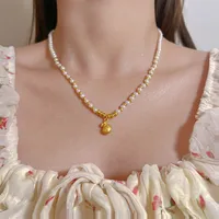 Elegant Bow Knot Imitation Pearl Alloy Plating Women's Necklace sku image 39