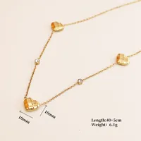 Retro Classic Style Heart Shape Eye 304 Stainless Steel Titanium Steel Plating Zircon 18K Gold Plated Women's Pendant Necklace sku image 1