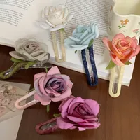 Women's Vacation Classic Style Flower Cloth Hair Clip main image 1