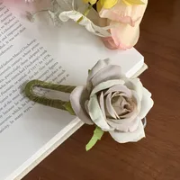 Women's Vacation Classic Style Flower Cloth Hair Clip sku image 1