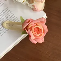 Women's Vacation Classic Style Flower Cloth Hair Clip sku image 5