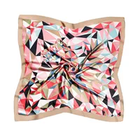 Imitation Silk 70 Small Square Versatile Spring And Autumn Thin Fashion Summer Silk Scarf Ribbon Scarf Wholesale High Sense Scarf sku image 2