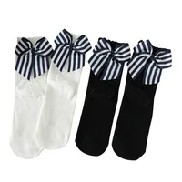 Women's JK Wind Cute Solid Color Cotton Crew Socks A Pair main image 4