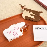 Women's Cute Simple Style Animal Acetic Acid Sheets Hair Claws main image 1