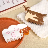 Women's Cute Simple Style Animal Acetic Acid Sheets Hair Claws main image 5