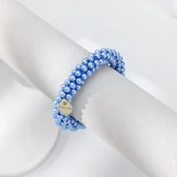 Casual Simple Style Solid Color Glass Women's Bracelets main image 6