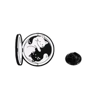 Cartoon Style Cute Cartoon Cat Alloy Plating Women's Brooches sku image 10
