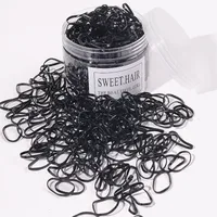 Women's Simple Style Solid Color Rubber Rubber Band main image 3