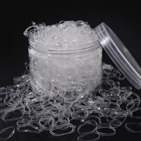 Women's Simple Style Solid Color Rubber Rubber Band sku image 4