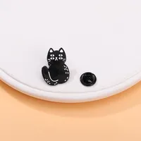 Cartoon Style Cute Cartoon Cat Alloy Plating Women's Brooches sku image 7