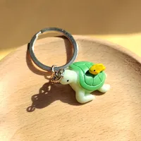 1 Piece Cute Tortoise Synthetic Resin Alloy Unisex Keychain main image 4