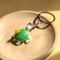 1 Piece Cute Tortoise Synthetic Resin Alloy Unisex Keychain main image 5