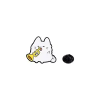 Cute Simple Style Animal Cartoon Character Alloy Stamping Stoving Varnish Plating Unisex Brooches sku image 6