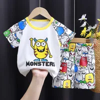 Girl'S Boy'S Cute Streetwear Cartoon Cotton main image 2