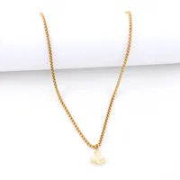 Simple Style Classic Style Anchor 201 Stainless Steel 304 Stainless Steel Men's Pendant Necklace main image 4