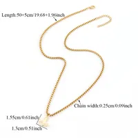 Simple Style Classic Style Anchor 201 Stainless Steel 304 Stainless Steel Men's Pendant Necklace main image 2