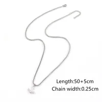 Simple Style Classic Style Anchor 201 Stainless Steel 304 Stainless Steel Men's Pendant Necklace sku image 1