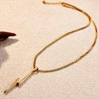 Vintage Style Classic Style Cross Snake Lightning 304 Stainless Steel Plating 18K Gold Plated Women's Pendant Necklace main image 5