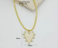 Casual Retro Cherry Heart Shape Copper Women's Pendant Necklace main image 3