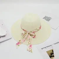 Women's Vacation Simple Style Solid Color Big Eaves Straw Hat sku image 15