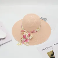 Women's Vacation Simple Style Solid Color Big Eaves Straw Hat sku image 14
