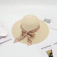 Women's Vacation Simple Style Solid Color Big Eaves Straw Hat sku image 9