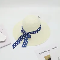Women's Vacation Simple Style Solid Color Big Eaves Straw Hat sku image 11