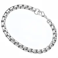 Retro Classic Style Solid Color 304 Stainless Steel Plating Men's Bracelets sku image 1