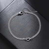 Hip-Hop Triangle Cross Heart Shape Titanium Steel Polishing Men's Bracelets main image 3