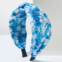 Women's Elegant Bohemian Printing Flower Cloth Hair Band main image 4