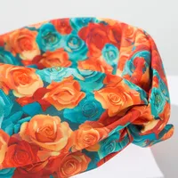 Women's Elegant Bohemian Printing Flower Cloth Hair Band main image 8